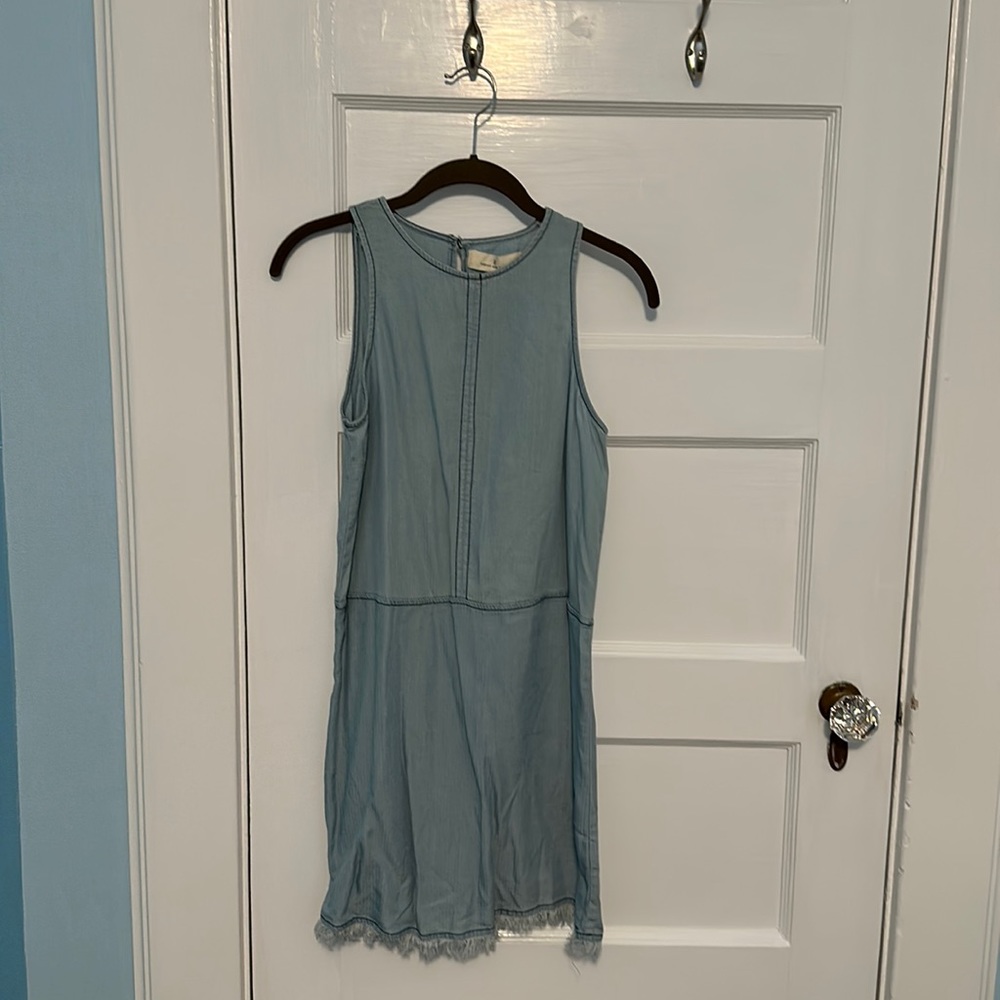 Brand new blue jean like summer dress from Thread and Supply with tags. Size xxs